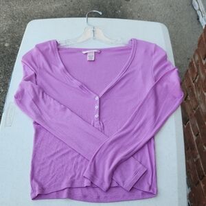 Victoria's Secret Sleep Long Sleeve Tee